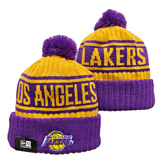 Los Angeles Lakers 2025 Knit Hats 001